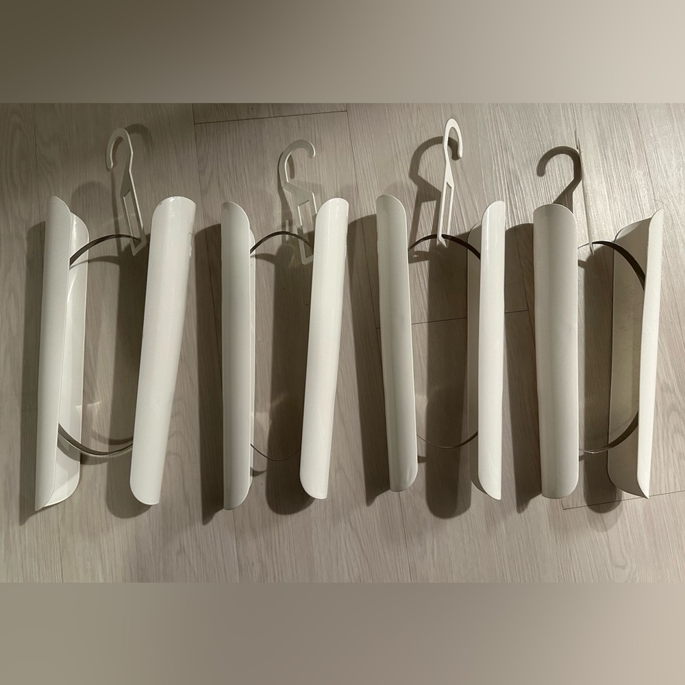 2 Sets of Dial Industries Boot Shapers, White